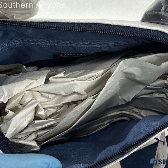 NWT Nautica top handle bowline satchel crossbody with Dustbag - Picture 3 of 8